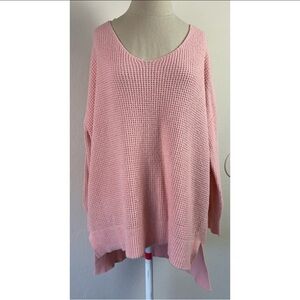 Intimately Pink Knit Long Sleeve Sweater